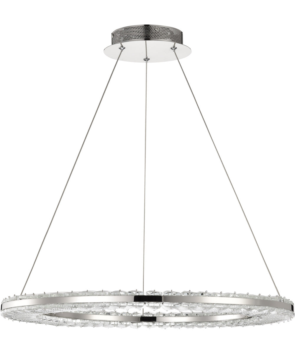 Nova  Pendant Polished Nickel