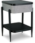 Jorvalee Accent Table with Speaker Gray/Black