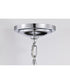 Valdora 1-Light Pendant Polished Nickel