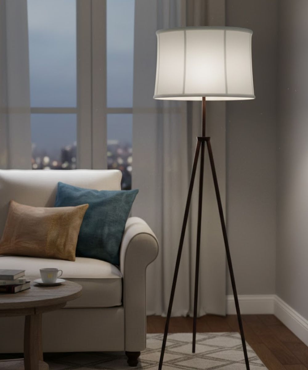 15x16x10 Off White Camelot Drum Softback Lampshade