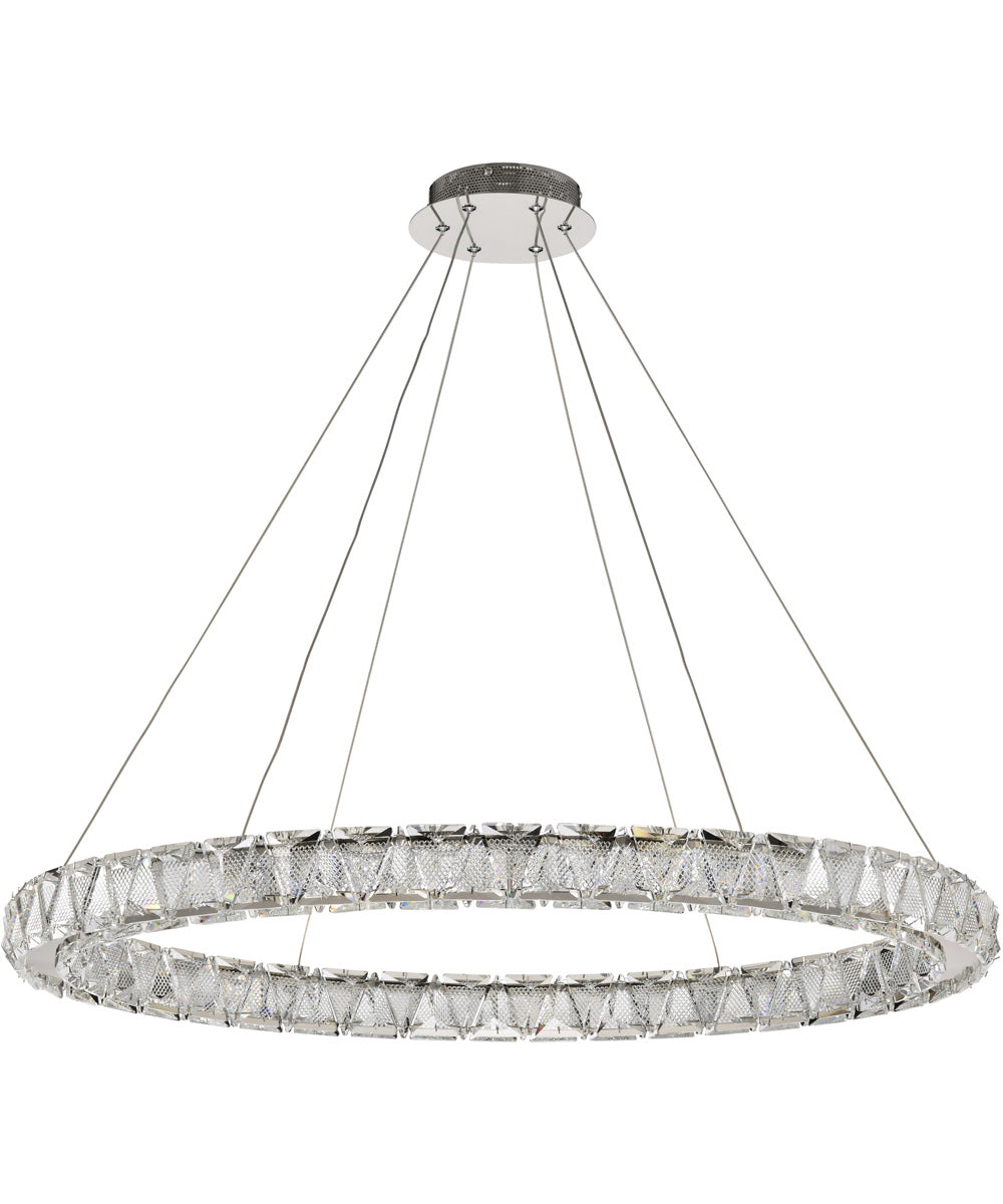 Asher  Pendant Polished Nickel