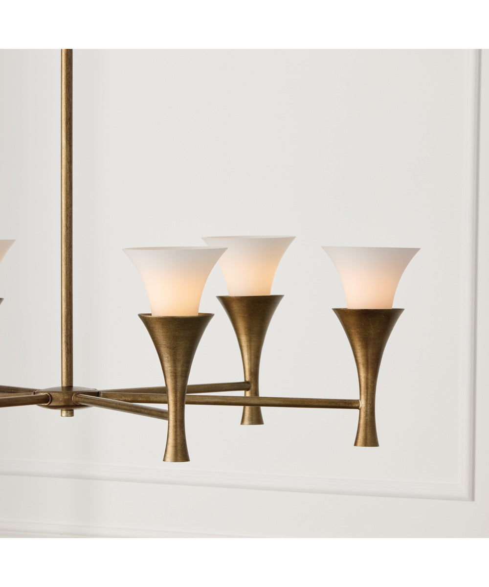 Nola 6-Light Chandelier Mystic Luster