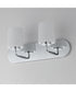 Durham 2-Light Strip Bath Vanity Polished Chrome