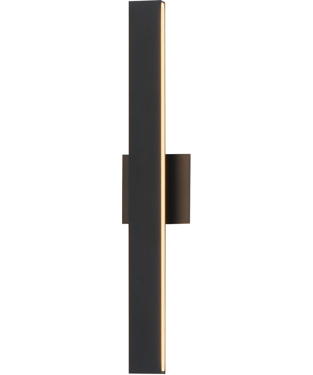 Alumilux SideLine  24 inch LED Outdoor Wall Sconce Black