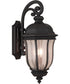 Harper 2-Light Outdoor Lighting Textured Black