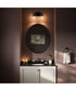 Reines 2-Light Bath Vanity with Clear Glass Shades Matte Black