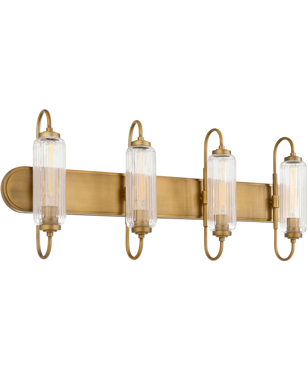 Whitmire 4-light Bath Vanity Light Brushed Brass