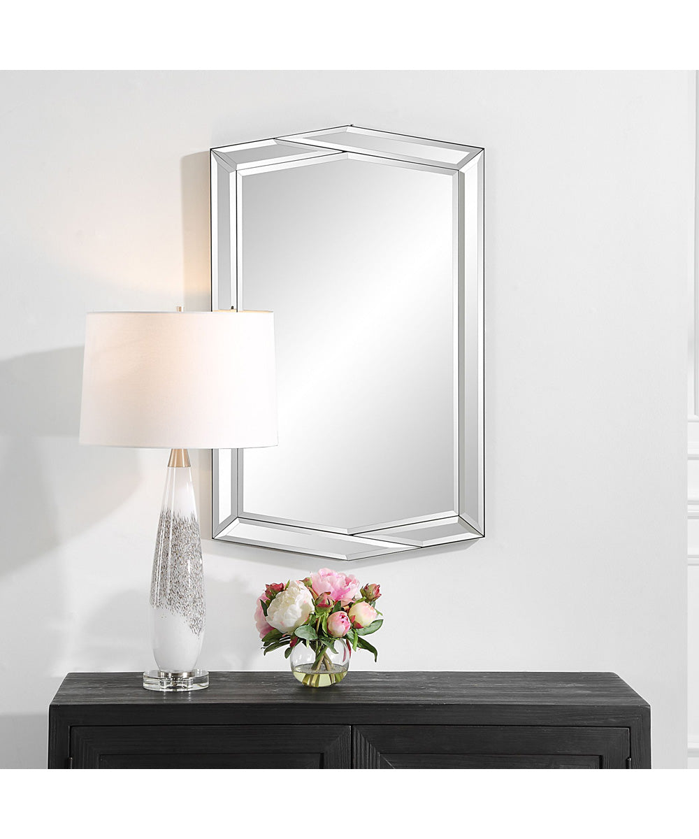 22x35" Wall Mirror Beveled Panels