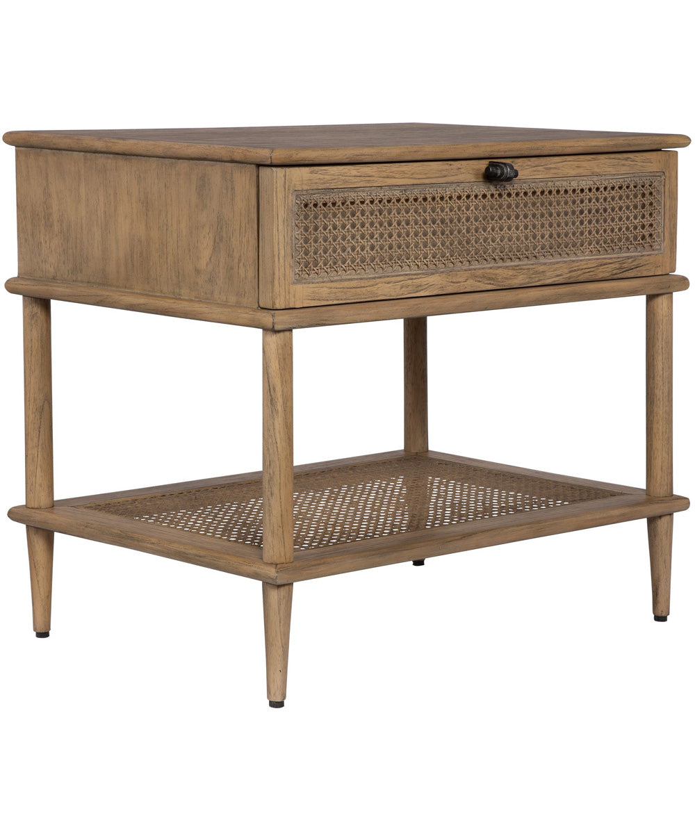 Coast Tattan Cane Side Table