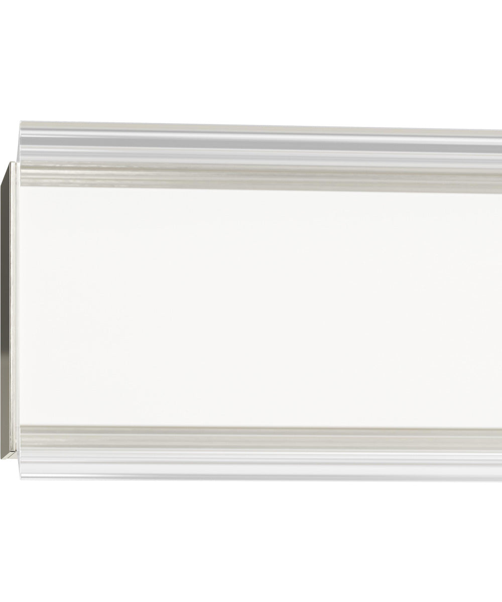 Phase 6.3 24 in. 5CCT Integrated LED Linear Vanity Light Brushed Nickel
