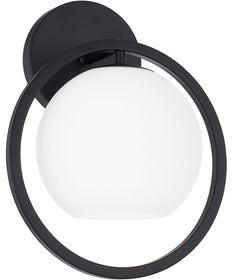 Zeek 1-Light Sconce Matte Black