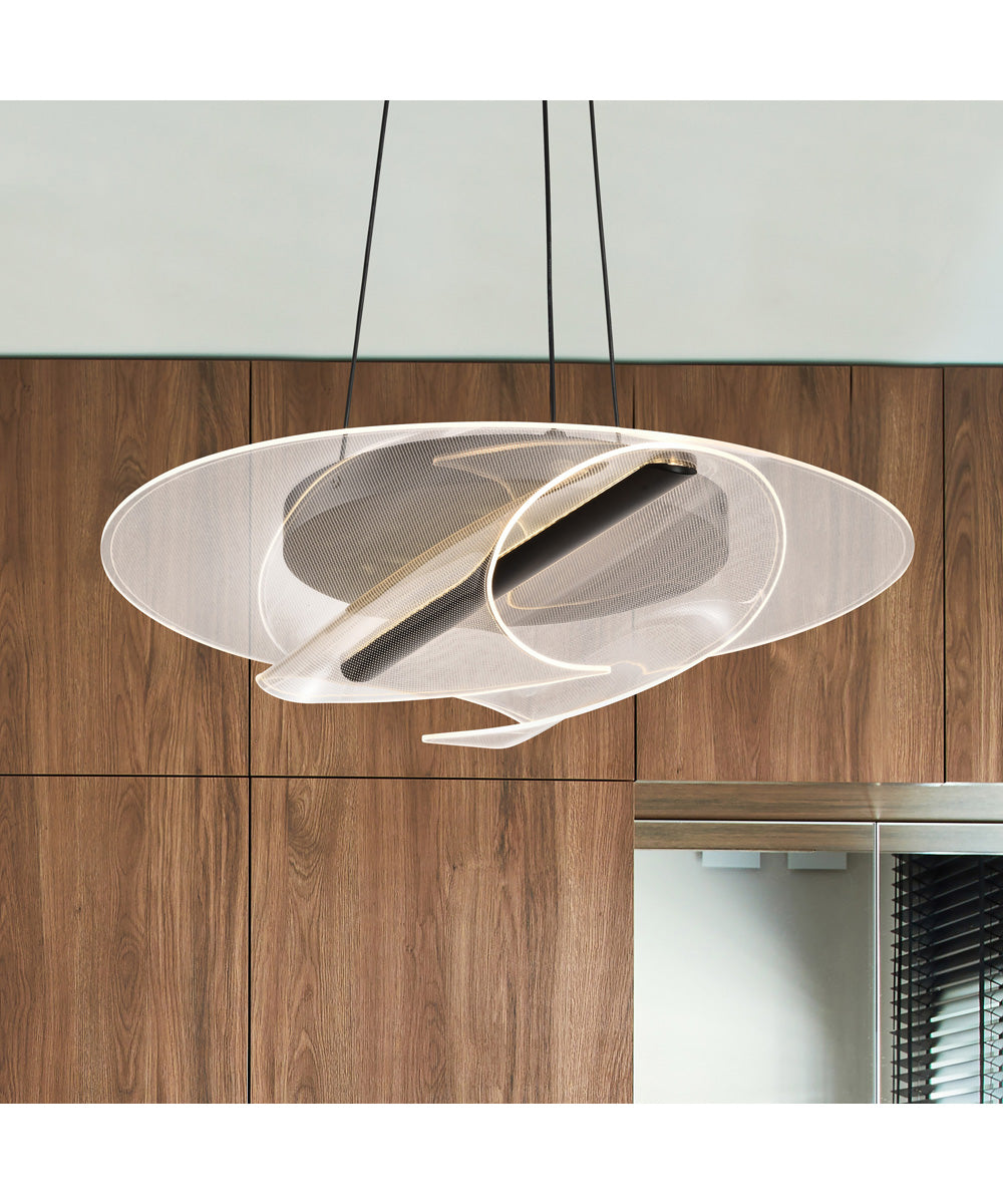 Geneva  Pendant Matte Black