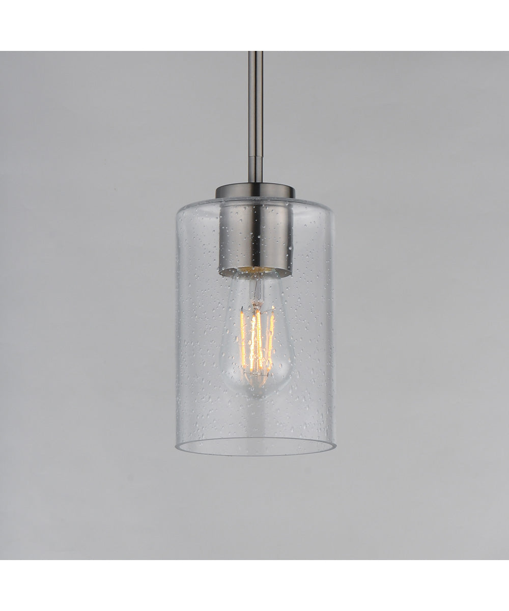 Livingston Single Pendant Satin Nickel