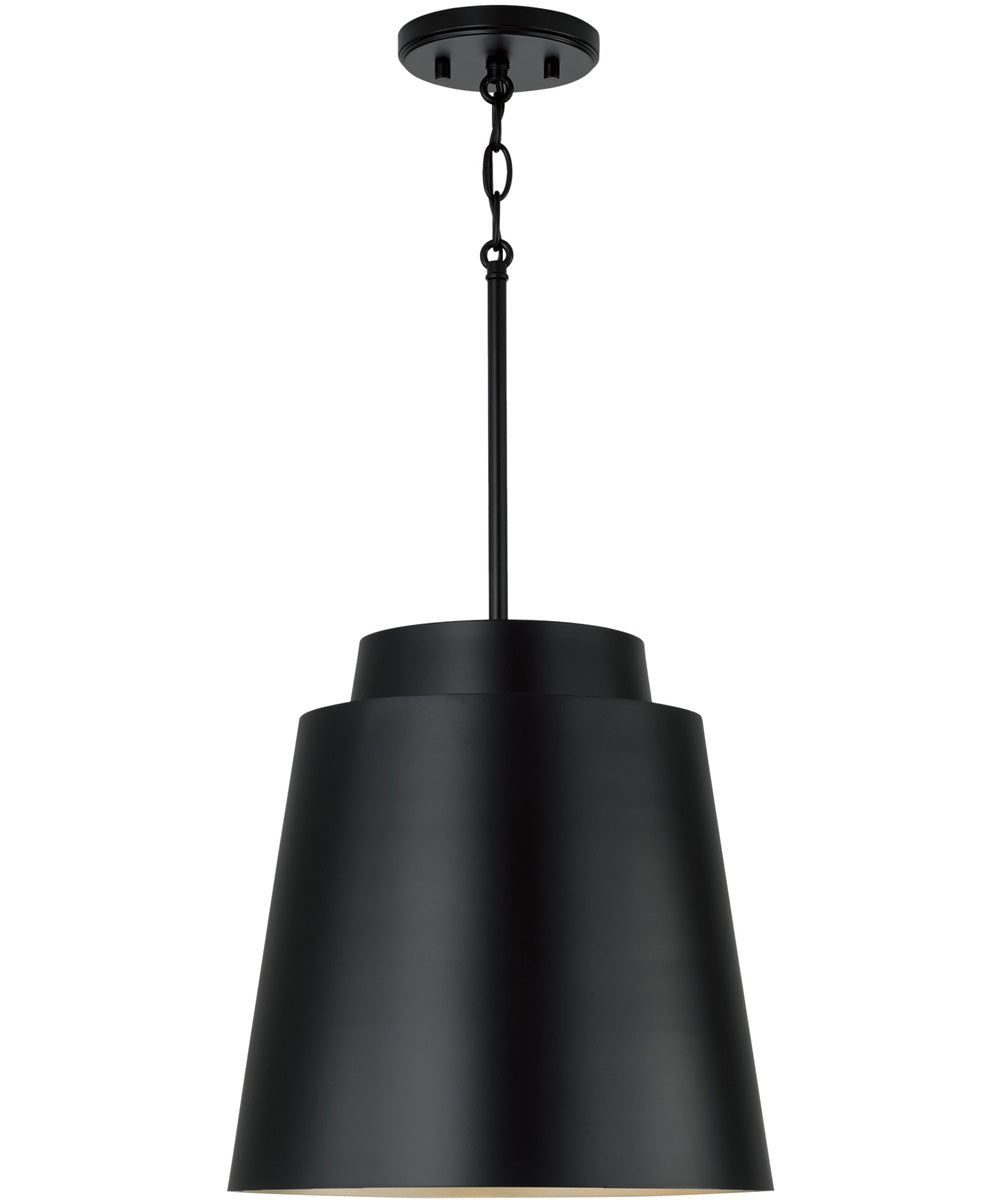 Pratt 1-Light Pendant Matte Black