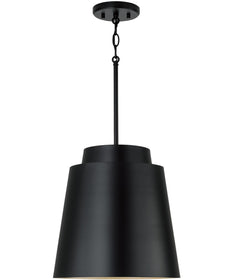 Pratt 1-Light Pendant Matte Black