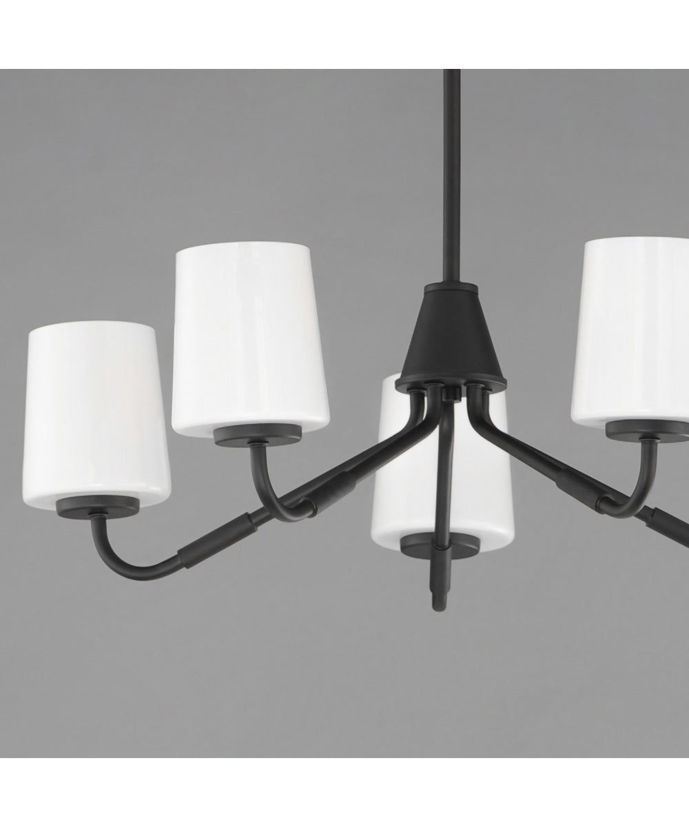 Durham 5-Light Chandelier Black