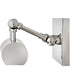 Stokes 2-Light Large Adjustable Accent Light in Polished Nickel