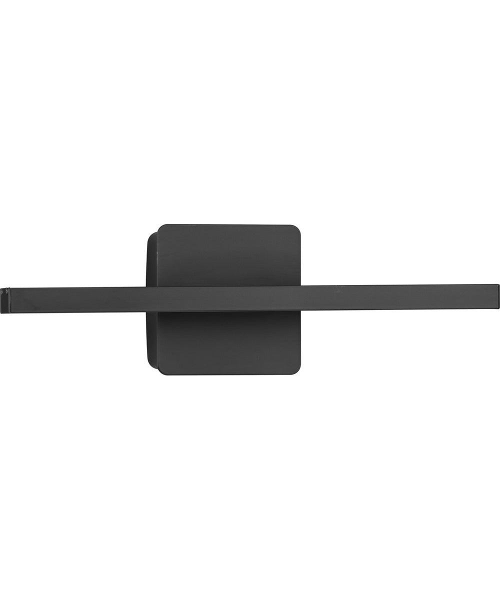 Phase 5 16 in. Slim Modern 3CCT Integrated LED Linear Vanity Light Matte Black