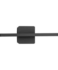 Phase 5 16 in. Slim Modern 3CCT Integrated LED Linear Vanity Light Matte Black