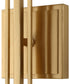 Trenton 2 Light Brass Sconce