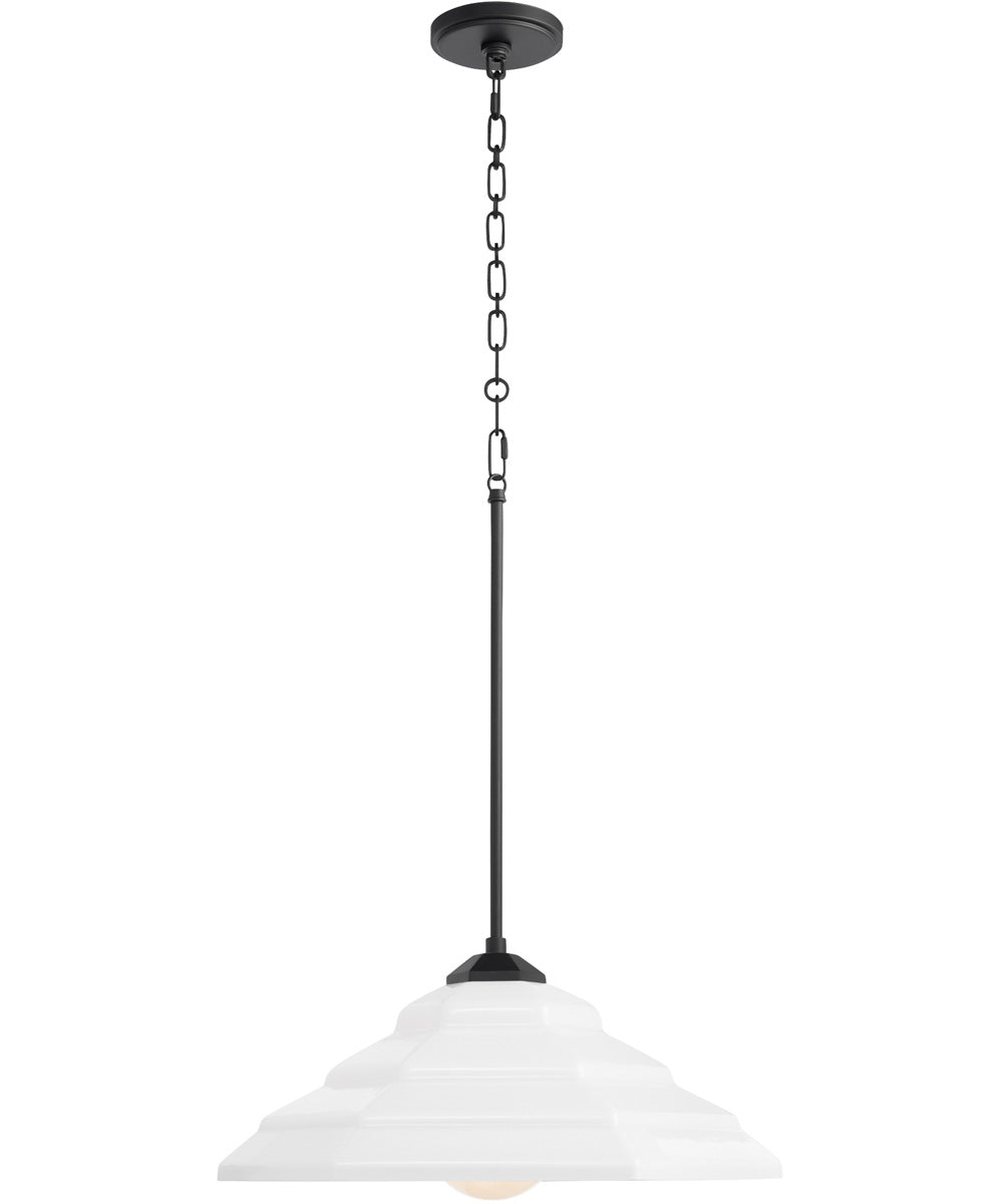 Rainier Pendant Matte Black