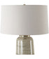 Strata Tan Glaze Table Lamp