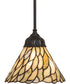 8" Wide Willow Jadestone Mini Pendant Light