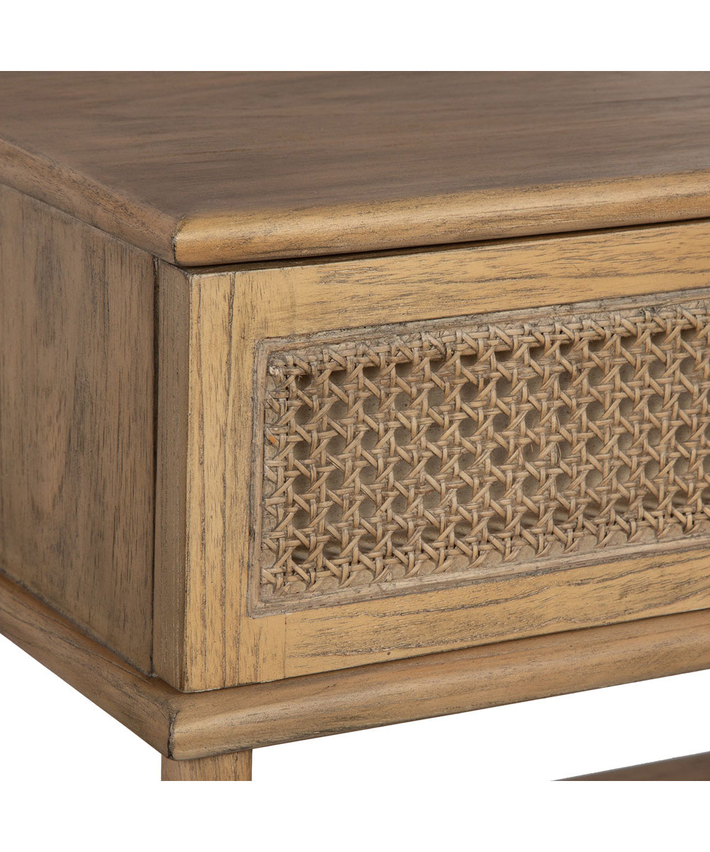 Coast Tattan Cane Side Table