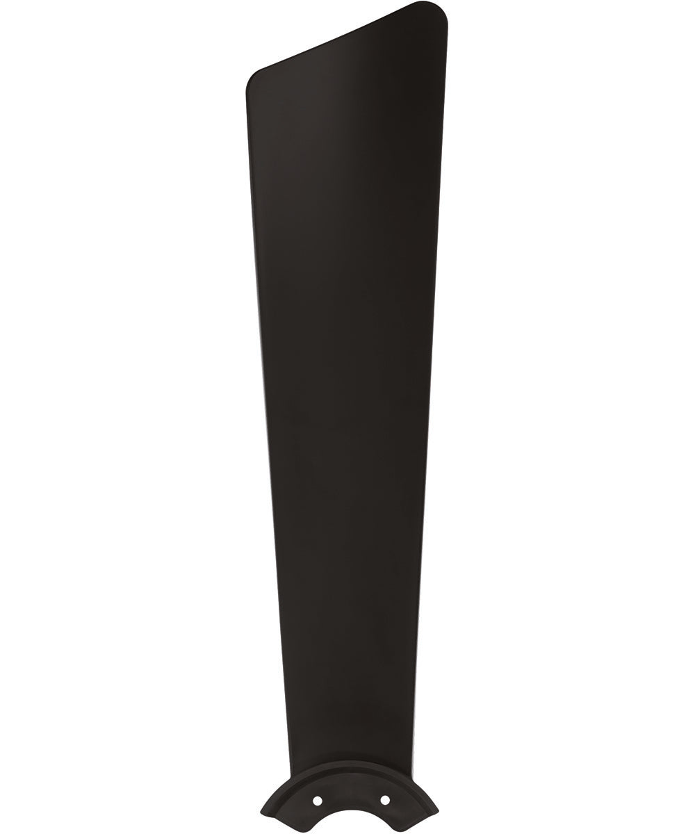 Canto 52" 3-Blade Indoor/Outdoor Rated Damp Ceiling Fan 1-Light Fan Flat Black