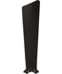 Canto 52" 3-Blade Indoor/Outdoor Rated Damp Ceiling Fan 1-Light Fan Flat Black