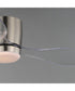 Aeris 52 inch 3-Blade Hugger Fan w LED Satin Nickel