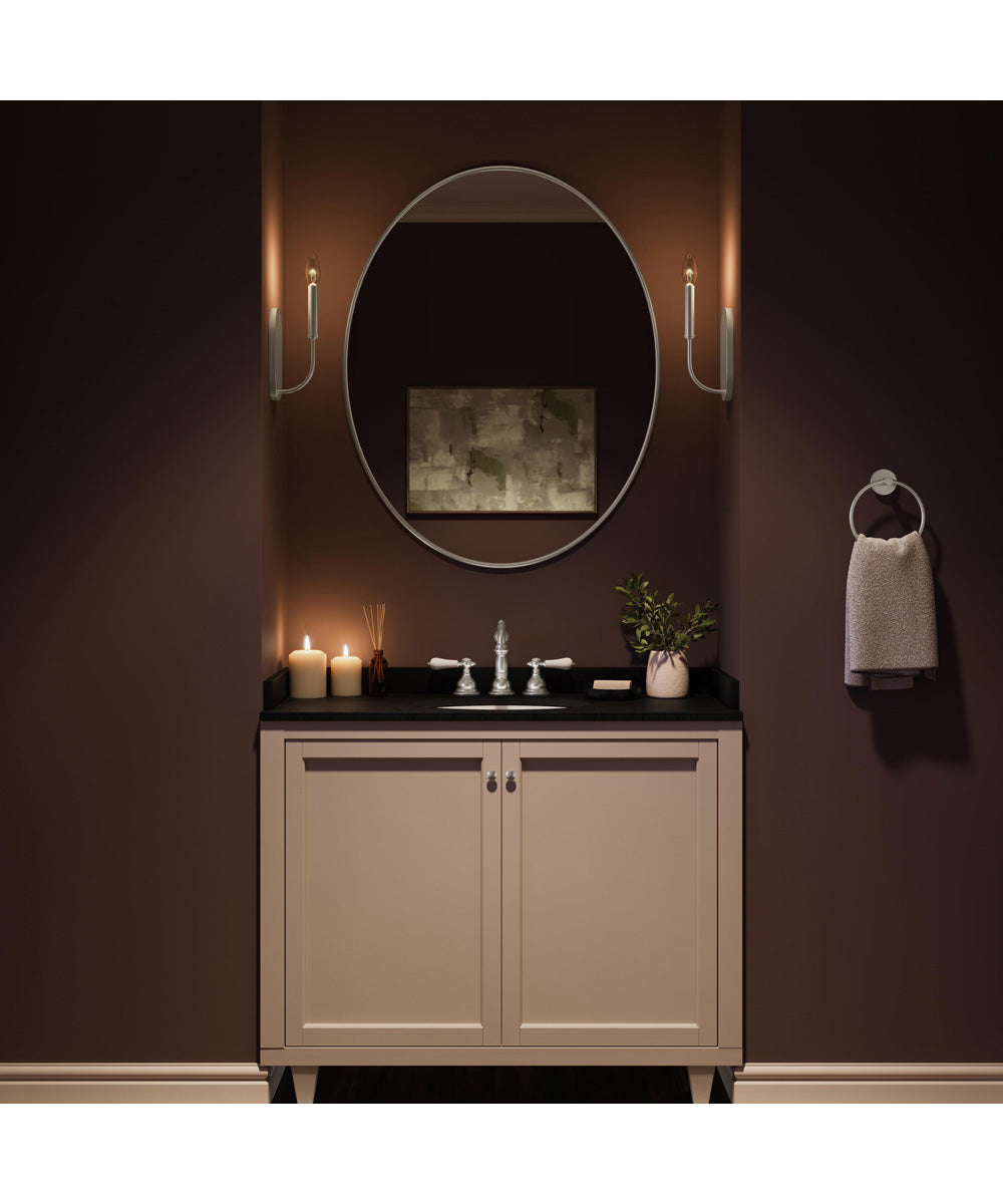 Reines 1-Light Wall Sconce Brushed Nickel