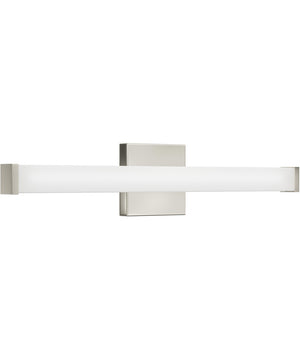Phase 6.1 24 in. 5CCT Integrated LED Linear Vanity Light Brushed Nickel