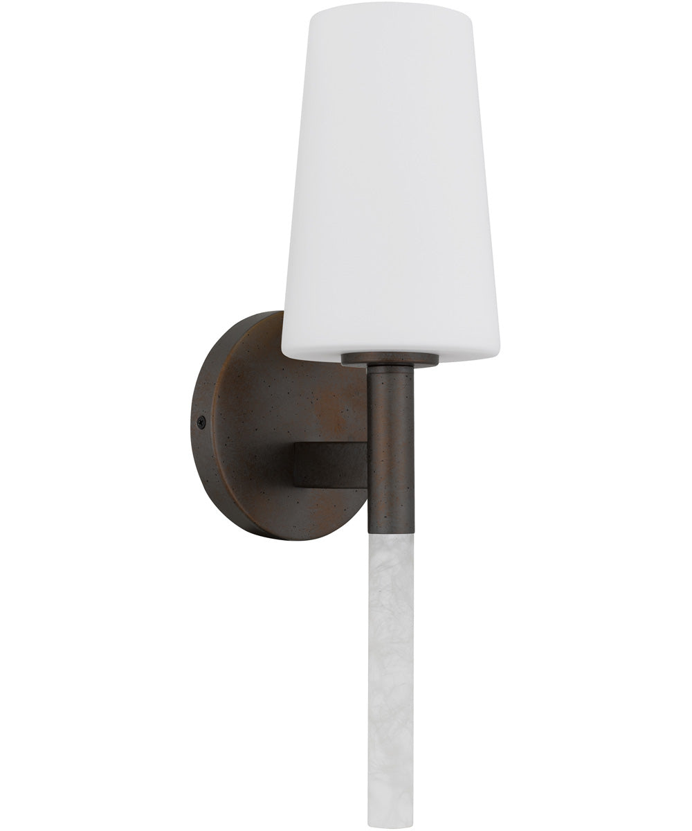 Eloura 1-light Wall Sconce Iron Gate