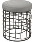 Carnival Iron Round Accent Stool