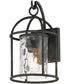 Del Mar Small Outdoor Wall Sconce Blacksmith