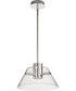 Edmond  Pendant Polished Nickel