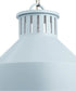 12"w Montauk 3-Light Vintage Pendant Light Fixture Calming Light Blue Finish by Kichler