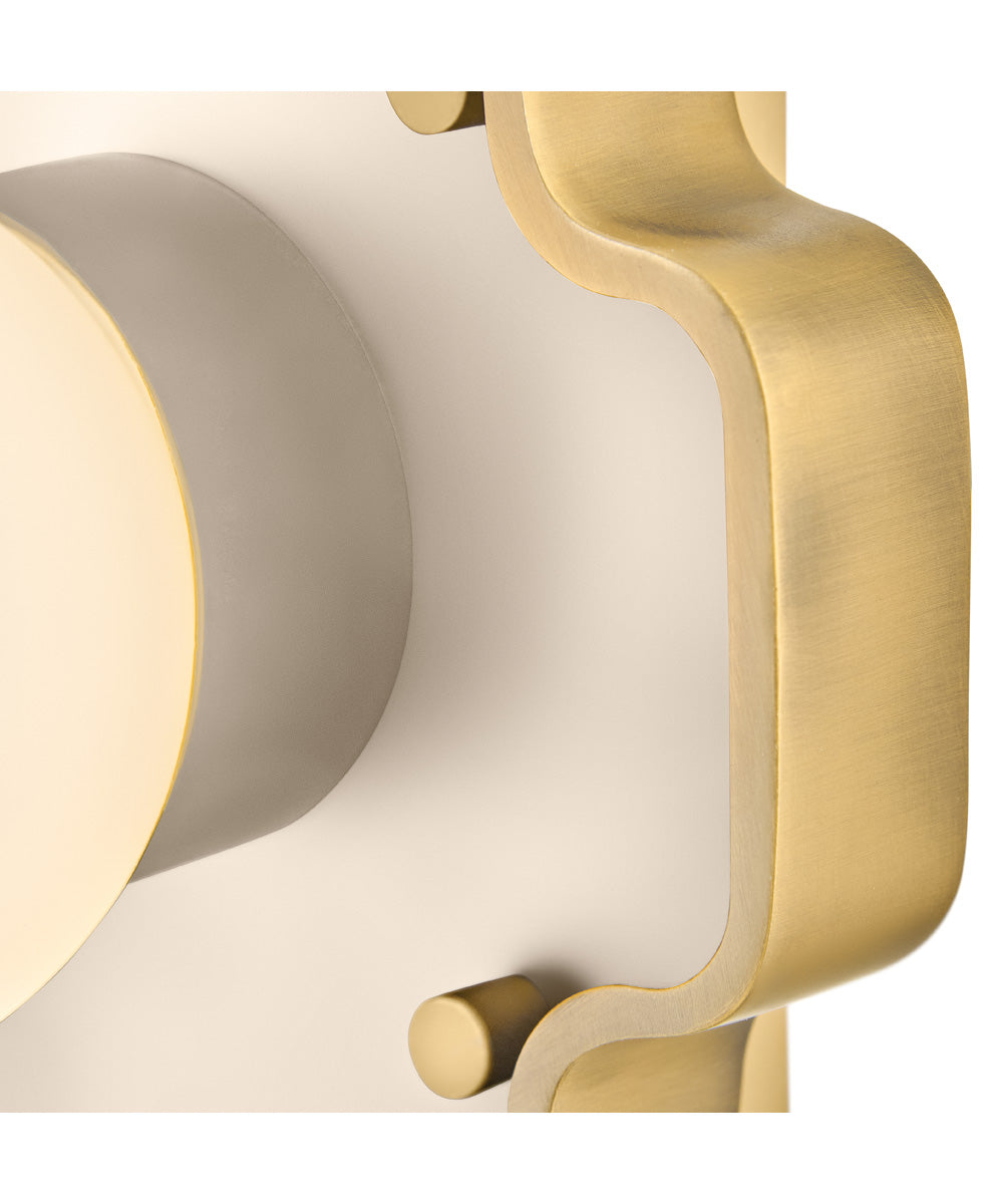 Howe 1-Light Small Single Light Sconce in Light Taupe