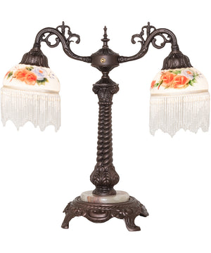 20" High Roussillon 2 Light Table Lamp