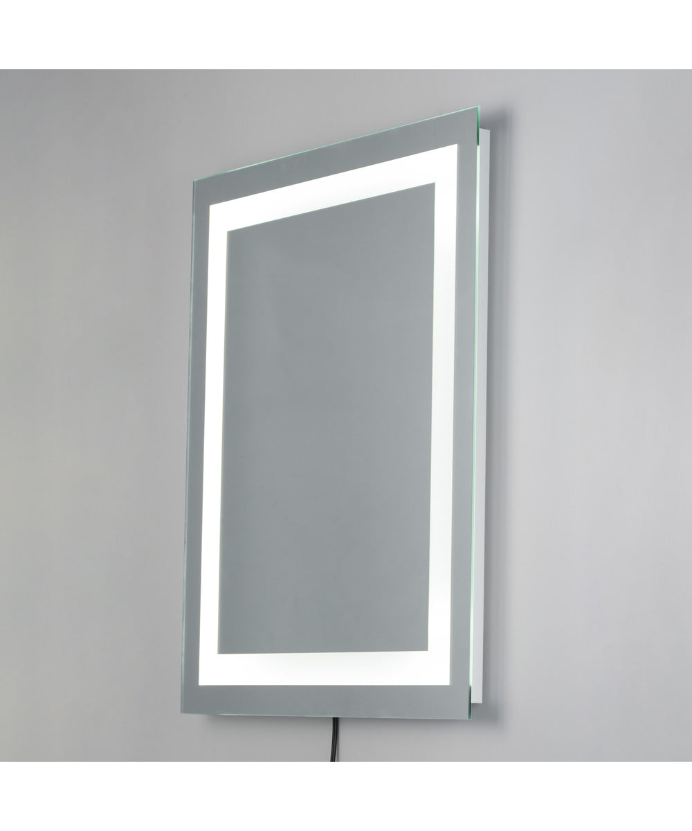 24 inchWx30 inchH 5CCT Perimeter Frontlit LED Mirror Mirror