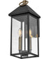 Rhett 2-Light Medium Wall Mount in Black