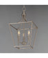 Clifton 3-Light Pendant Satin Nickel