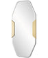 Makari Antique Brass Mirror