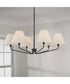 Chadwick 6-Light Chandelier Espresso