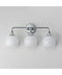 Neve 3-Light Bath Vanity Polished Chrome