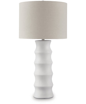 Veraleigh Poly Table Lamp White