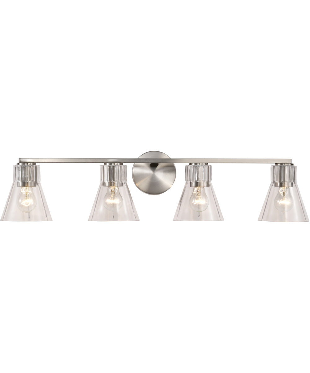 Gianna 4-Light Vanity & Wall Brushed Nickel