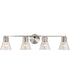 Gianna 4-Light Vanity & Wall Brushed Nickel
