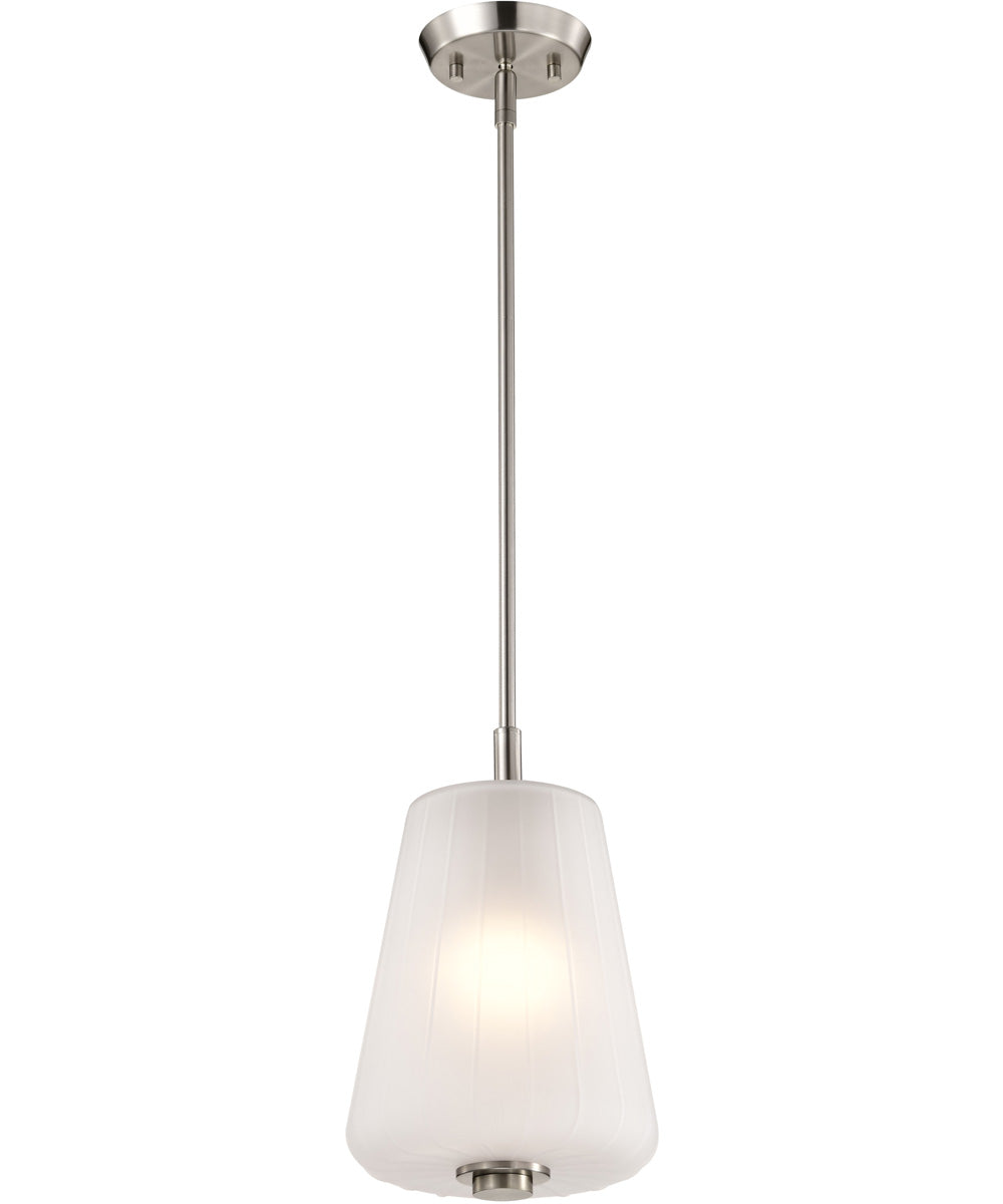 Lune 1-Light Pendant Brushed Nickel